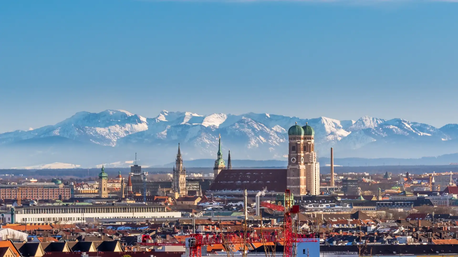 Panorama von München